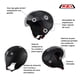thumbnail image 2 of Casco Moto 3/4 Jet NZI  B-COOL Certificado ESE Visor Gafas Talla L, 2 of 7