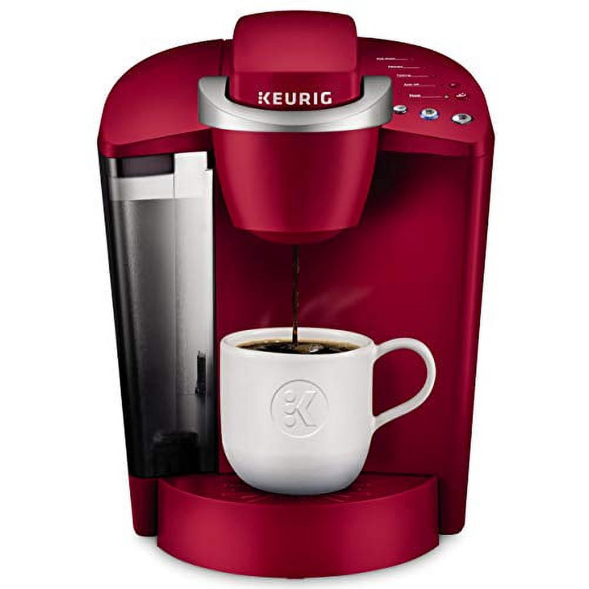 Keurig K-Classic Coffee Maker, Single Serve K-Cup Pod Coffee Brewer, 6 to 10 oz. Brew Sizes, Rhubarb