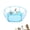 Blue, variant on Small Animals Playpen, Portable Pop-up Open Interactive Pet Tent, Indoor Outdoor Fence for Rabbits, Guinea Pig, Hamster, Chinchillas, Kittens, Puppies