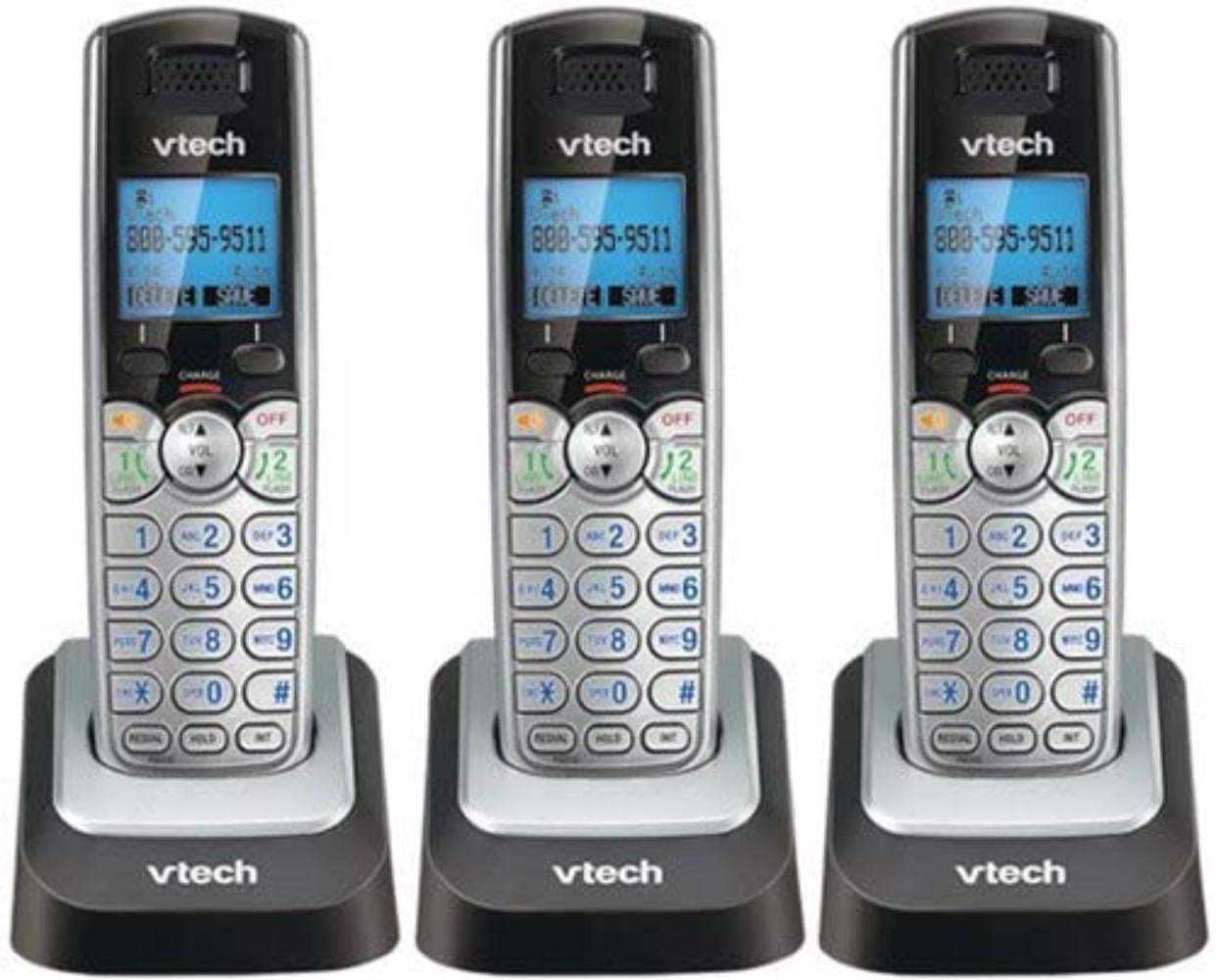 VTech DS6101 DECT 6.0 2-Line Accessory Handset Compatible with 