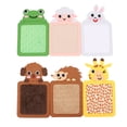 thumbnail image 2 of Alfombrillas sensoriales para niños autistas, animales lindos azulejos sensoriales de piso juguetes sensoriales de aprendizaje juguetones con textura 6 pcs para niños pequeños, 2 of 7