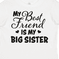 thumbnail image 4 of Inktastic My Best Friend is My Big Sister with Hearts Boys or Girls Toddler T-Shirt, 4 of 5