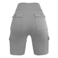 thumbnail image 6 of Cycling Shorts for Women High Waist Tummy Control Shorts Cargo Leggings Gym Workout Running Sports Yoga Swim Short with Pockets Power Stretch Tights Fitness Walking Biker Active Pants, 6 of 6