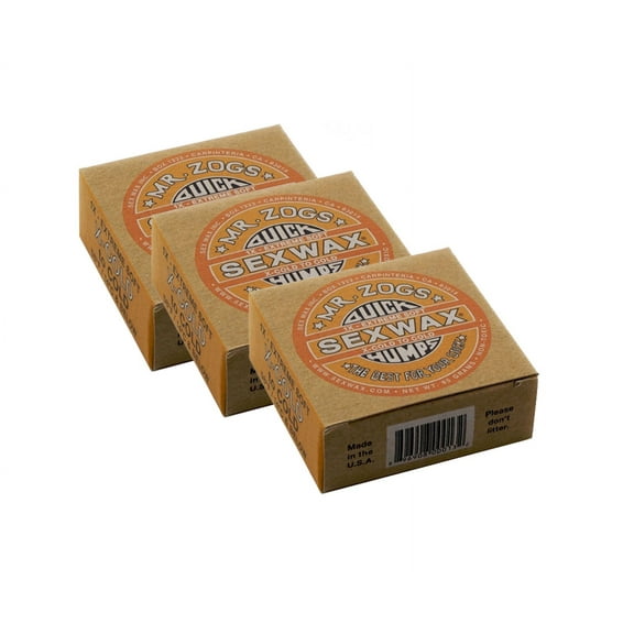 Sex Wax Quick Humps 1X 3-Pack