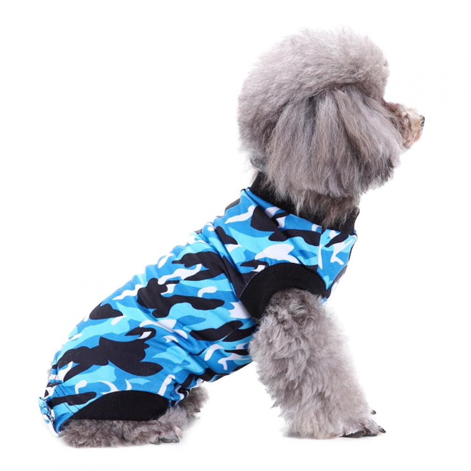 Qiilu Pet Recovery Vest, Pet Surgery Recovery Clothes,Polyester Pet