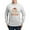Ash Gray, variant on - Boo Haw: Playful Ghostly Design Men's Long Sleeve T Shirt - Unisex Cotton Long Sleeve T-Shirt