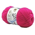 thumbnail image 1 of Fairnull 1 Roll 5-strand Wool Yarn Soft Warm DIY Beginner Needlework Hand Knitting Crochet Yarn Ball for Sewing Shop, 1 of 9