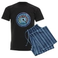 thumbnail image 6 of CafePress - Clausometer Men's Dark Pajamas - Men's Dark Loose Fit Cotton Pajama Set, 6 of 7