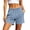Light Blue, variant on MLCDZ Womens Bermuda Shorts Elastic Waist Athletic Loose Running Comfy Long Yoga Shorts with Pockets Summer Golf Workout Holiday Short Pants