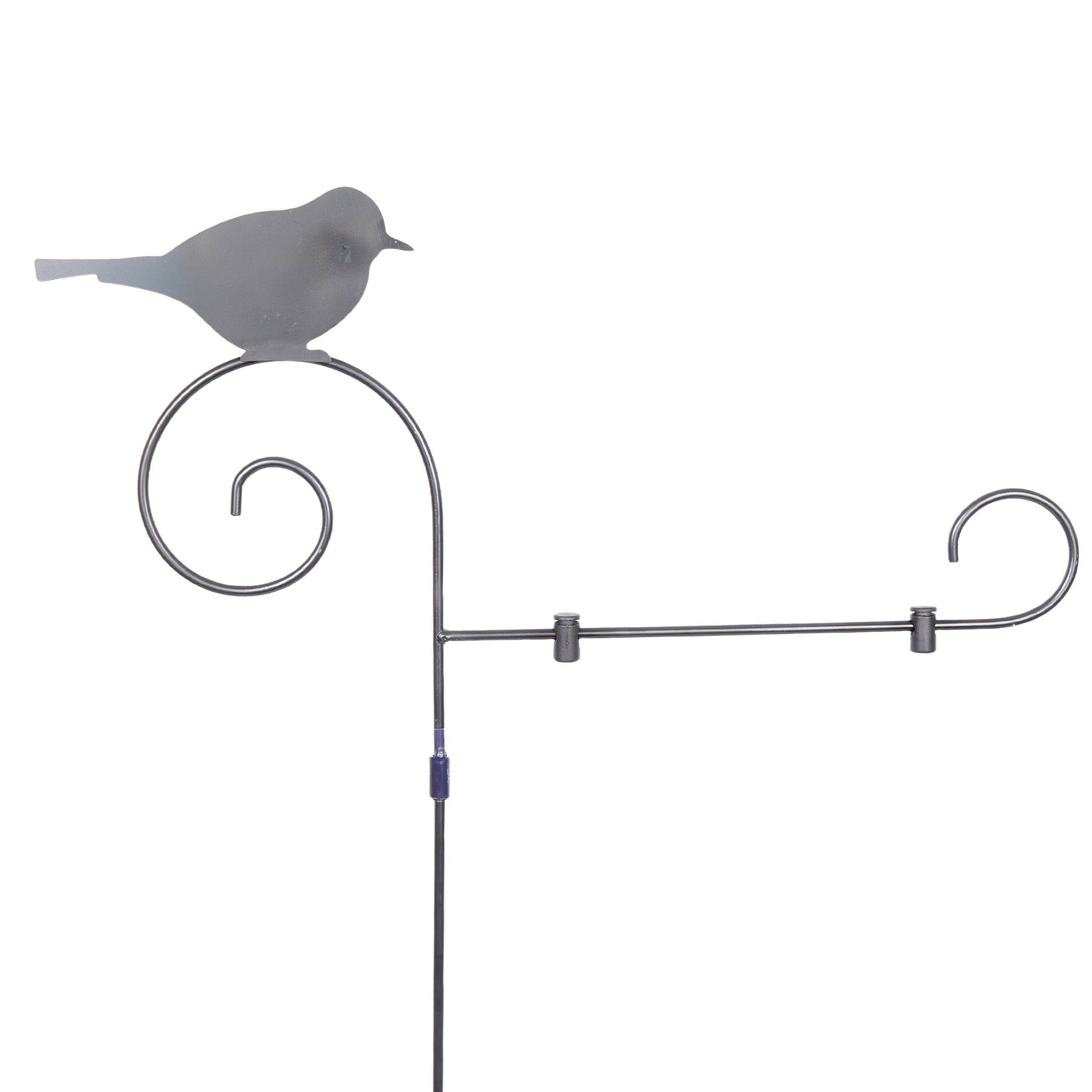 Bird Silhouette Garden Flag Holder Stake