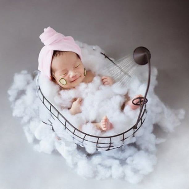 AIHOME Newborn Baby Basket Photography Bed Month Bath Photography