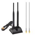 thumbnail image 1 of Antena WiFi Eightwood de 2,4 GHz y 5 GHz RP-SMA de doble banda macho, 1 of 8