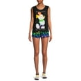 thumbnail image 2 of Disney Mickey Mouse Pride Women's and Women's Plus Tank Top, Shorts and Socks, 3-Piece Sleep Set, 2 of 5