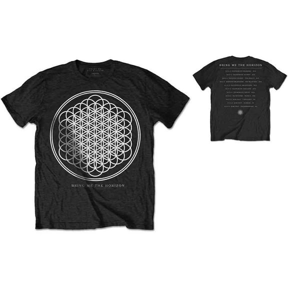 Bring Me The Horizon Unisex T-Shirt Sempiternal Tour (Back Print) (X-Large)