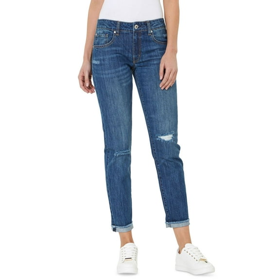 Numero Juniors Ripped Boyfriend Jeans