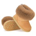 thumbnail image 6 of Toddler Snow Boots Girls Winter Boots,Brown B,9 Toddler=CN28, 6 of 7