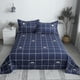 thumbnail image 3 of Juego de cama de tres piezas, sábana + funda de almohada, sábana de tres piezas, sarga, lijado, multiespecificación., 3 of 6