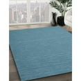 thumbnail image 3 of Ahgly Company Machine Washable Indoor Rectangle Contemporary Glacial Blue Ice Blue Area Rugs, 9' x 12', 3 of 7