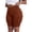 Brown, variant on Gocolloa Womens Plus Size Jean Shorts Stretchy Cargo Bermuda Shorts High Waisted Y2k Denim Shorts Black 22W