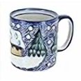 thumbnail image 3 of Blue Rose Polish Pottery Winter Forest Coffee Mug, 3 of 3