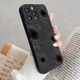 thumbnail image 3 of for iPhone 15 Plus Floral Rose Case for Women, Cute Cool Flower Design Pattern Soft TPU Silicone Bumper Shockproof Girls Slim Protective Phone Case for iPhone 15 Plus 6.7 Inch (Black Flower), 3 of 4
