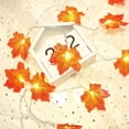 Battery-Operated Maple Leaf String Lights With Ten LED Lights For ...