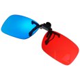 thumbnail image 1 of EeaseMX Nuevo marco para colgar gafas 3D con montura roja y azul, clip estéreo especial para miopía (sin marco), 1 of 7