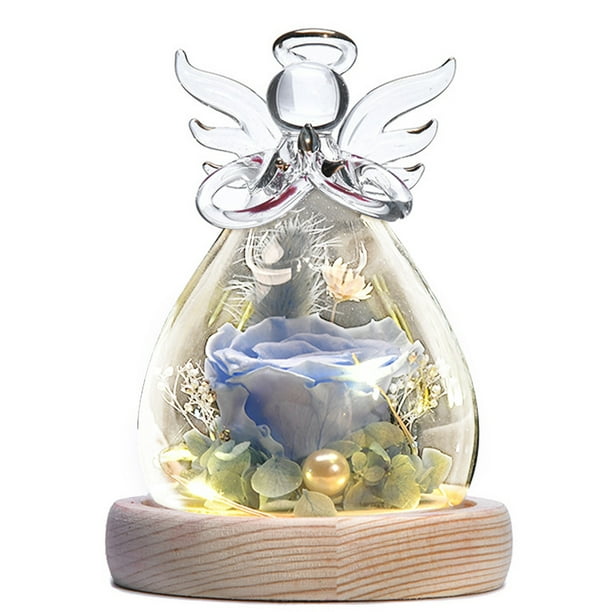 Collar de rosa fresca de amor salvaje con madre - regalo de cumpleaños para madre femenina Adepaton BST3003042-1