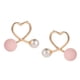 thumbnail image 4 of 1 Par Aretes De Pernos De Prisionero De Aleación Joyas Para Mujer Chica Oro, 4 of 9