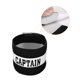 thumbnail image 4 of Brazalete elástico de capitán Uxcell para entrenamiento de equipo de fútbol negro, 4 of 5