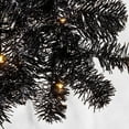 thumbnail image 6 of Best Choice Products 4ft Prelit Colored Christmas Tree, Artificial Tree Holiday Decor w/ Warm White LED Lights - Black Tinsel, 6 of 9