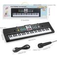 thumbnail image 2 of Teclado de piano digital de 61 teclas Sunnimix para escenario fiesta de vacaciones, 2 of 6