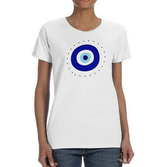 Turkish Eye Shaped T-Shirt Women -Image by Shutterstock, Female XX-Large