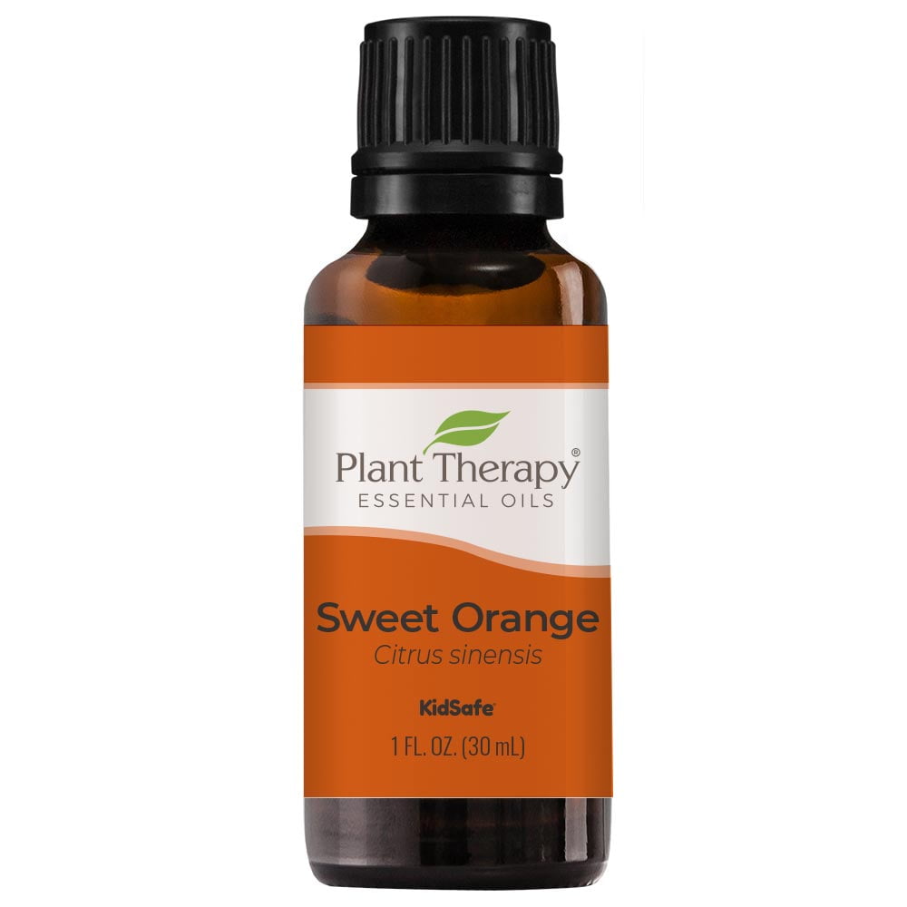Plant Therapy Sweet Orange Essential Oil 100% Pure, Undiluted, Natural Aromatherapy, Therapeutic Grade 30 mL (1 oz)