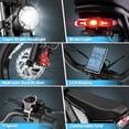 thumbnail image 3 of YVY Electric Bike for Adult,Peak 2000W,Max 35MPH & 90 Miles, 48V 25AH Removable Battery,Full Suspension, 20" Fat Tires Mountain Bike UL 2849, 3 of 7
