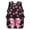 Soccer Ball Pink Bow, variant on HUISEFOR Camo Pink Bow Backpack for School Kids Girls Lightweight Large Capacity School Bag with Side Pockets, 17 Inch Breathable Comfortable Kindergarten Backpack for Girls