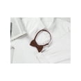 thumbnail image 5 of CORBATA DE LAZO PREATADA PARA HOMBRES INSPIRADA EN EL DÍA DEL PADRE, CON CORREA AJUSTABLE, COLOR SÓLIDO, CORBATA DE LANA, COLOR CAFÉ, 5 of 5
