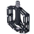 thumbnail image 1 of Ti Alloy Mountain Bike Pedals, Lightweight Skeletonized Design for Stable Riding, Wide Non Slip Pedals with Sealed Bearings, 1 of 7