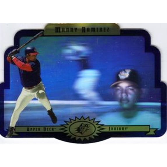 1996 SPx Gold #21 Manny Ramirez MLB Baseball Trading Card