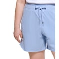 thumbnail image 2 of Calvin Klein Performance Womens Plus Fitness Gym Shorts, 2 of 3
