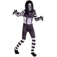 thumbnail image 2 of Morphsuits Laughing Jack Morphsuit Wig Halloween Costume Evil Clown Creepypasta Halloween White L, 2 of 3