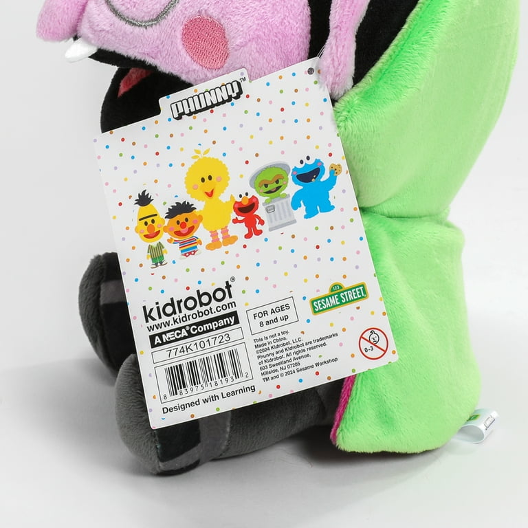 Kidrobot Sesame Street Phunny 7.5” The Count Plush Toy