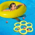 thumbnail image 5 of Swimming Pool Toys and G-a-mes,Floating Pool Throwing G-me Summer Swimming Pool/Beach T-oys Accessories with 12 Colorful Tossing Balls,12PCs, 5 of 9