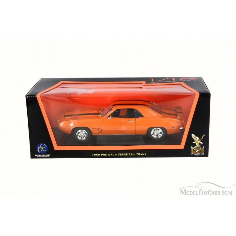 1969 Pontiac Firebird, Orange - Road Signature 92368 - 1/18 Scale