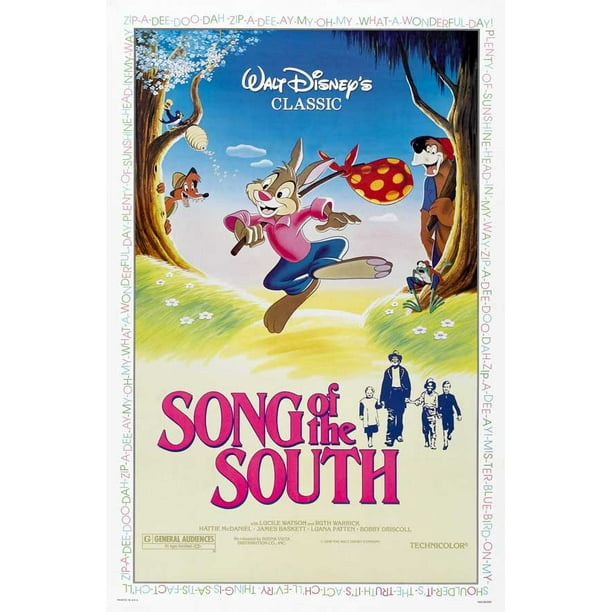 Song Of The South 1946 11x17 Movie Poster Walmart Com