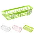 thumbnail image 2 of UDIYO Double Suction Cup Sink Sponge Soap Holder Kitchen Bathroom Drain Storage Rack, 2 of 7