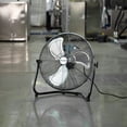 thumbnail image 4 of Achazel 20-Inch Industrial Floor Fan 2-Pack, 4650 CFM Metal Air Movers with 3 Speeds, 360° Tilt Heads & Wall Mounts for Workshop, 4 of 8