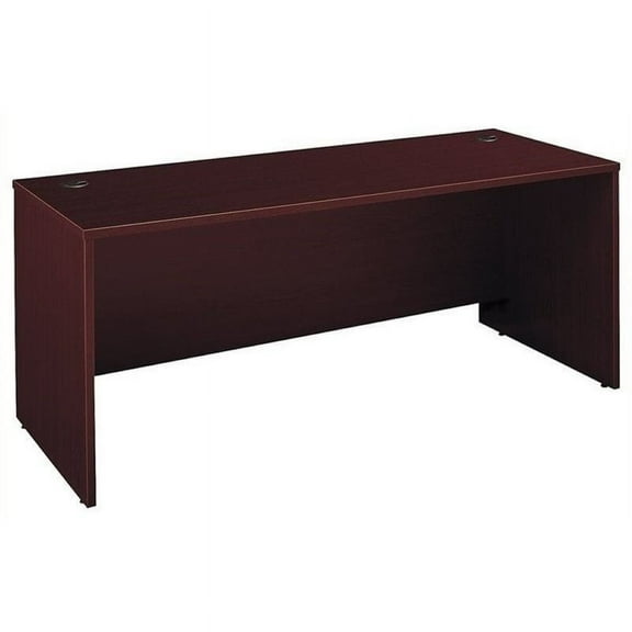 Bowery Hill 72" Desk Shell in Mahogany