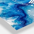 thumbnail image 2 of Designart 'Geode Slice Macro' Traditional wall clock, 2 of 3