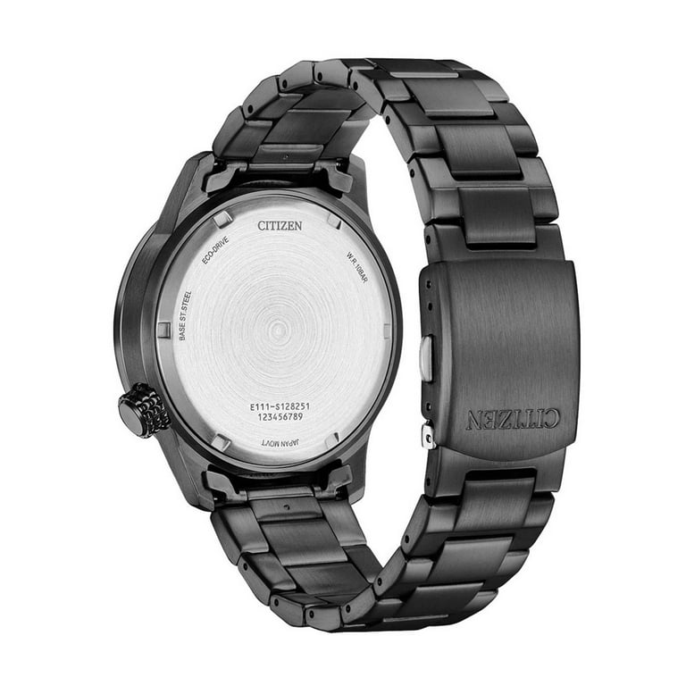 Eco-Drive Citizen Core Black Dial Men's Watch BM7555-83E with